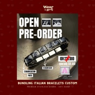 Weargurls – Italian Charm Bracelet Bundling Set Stainless Steel Charm