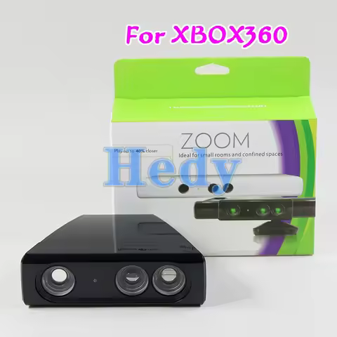 1PCS For XBOX 360 XBOX360 Kinect Sensor New Black Zoom Play Range Reduction Lens Wide Angl Universal