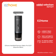 EZhome Handheld Espresso Maker รุ่น Pro EL07 เครื่องชงกาแฟแบบพกพารุ่นโปร กาแฟแบบแคปซูล,กาแฟบด Midnig