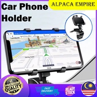 Car Phone Holder Dashboard Rear View Mirror 360 Degree Rotated Phone Holder