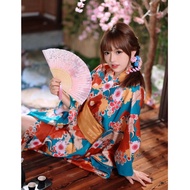 Blue Japanese Kimono yukata