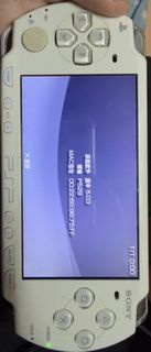 白色,淺藍SONY PSP 2000 遊戲機