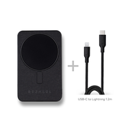 組合 Prelude SE MagSafe立架式行動電源 + Lightning充電線