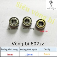 Bearing - bearing 607z includes 3 different quality types - Standard size 7*19*6mm