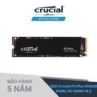 Crucial P3 Plus 500GB SSD NVMe 3D-NAND M.2 PCIe Gen4 x4 CT500P3PSSD8