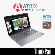 【Free 16GB RAM|Express】ThinkBook 15 | 21DLA0AXSB | 15.6" FHD | Ryzen5 5625U | Free 16GB RAM Upgrade | 512GB SSD