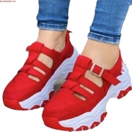 Ready stock kasut getah perempuan sandal bertutup 2023 new fashion Sneakers women plus size 36-43 re