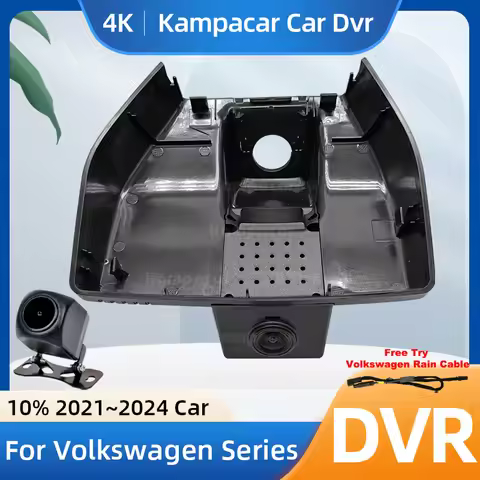 Kampacar VW37-4K 2160P Wifi DashCam Camera Video Recorder For Volkswagen 145mm VW ID 3 ID.3 ID.3X ID