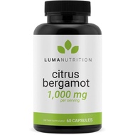 Luma Nutrition Citrus Bergamot 1000mg - Citrus Bergamot Supplement - Made in The USA - Veteran Owned