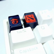 Log0 art resin Keycap "fried chicken", dota profile OEM for mechanical keyboard.