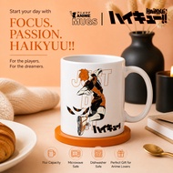 🔥 🏐 HQ Haikyuu Mugs Merch Anime Karasuno Fan Coffee Glasses Manga Hinata Shoyo Kageyama Tobio Oikawa