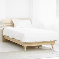 Koncept Furniture เตียง 3.5 ฟุต KC-PLAY รุ่น ANATA สีลินเบิร์ก (110x207x85 ซม.)