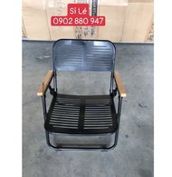 ✨Mẫu mới 2023✨ Ghế cà phê sắt CNC phối tay gỗ siêu chắc bền đẹp sắt tĩnh điện dày chắc khung sắt chạ