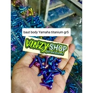 Yamaha titanium gr5 body bolts