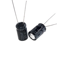 50pcs 220uF 35V 220MFD 35Volt 8*12mm Aluminum Electrolytic Capacitor Radial 220mf35v 220uf35v 35v220