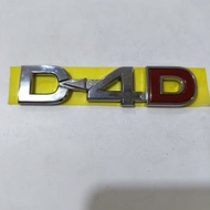 Original Toyota Innova Fortuner Hilux D4D D-4D Emblem