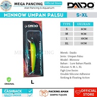 Umpan Palsu Pancing Minow Casting Lure Daido Size S M L XL  3 gr s/d 10 gr Cocok Untuk Mancing Liar 