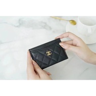 CHENCL Chanel Classic CF Card Holder Black CF Classic Card Holder CF Classic Card Holder Black