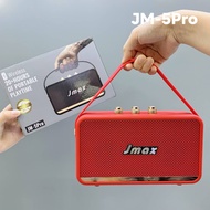 JMAX Speaker JM-5PRO ลำโพงบลูทูธ เชื่อมต่อได้ 2 ตัว พร้อมสายหิ้ว ลำโพงไร้สาย 10W ของแท้ 100%