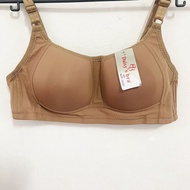 Non-Wired Bra New Flesh Color Size 36 A