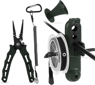 KastKing Radius KutR Fishing Line Spooler Line Gobbler Line Stripper & 7" Cutthroat Pliers Combo Mul