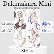 Mini SIRIUS Azur Lane Anime Pillow Waifu Mini SIRIUS Azur Lane