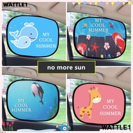 WTTLE Side Window Visor Car Sun Shade for Car Waterproof Car Sunlight Shade