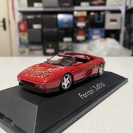 1: 43 Herpa Ferrari Ferrari 348 TS Convertible Car Car Model Red