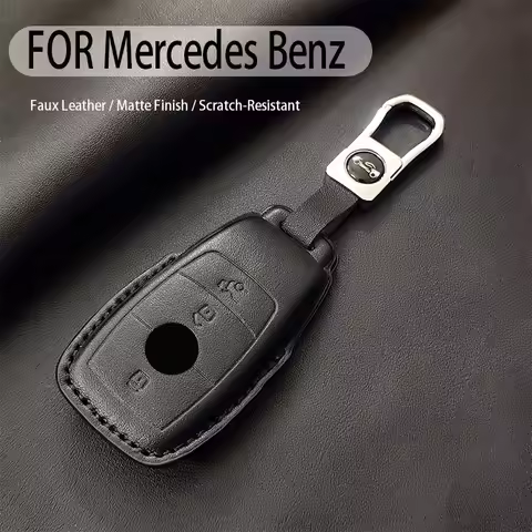 Car Smart Key Case Cover Fob for Mercedes Benz W177 C260 W205 X167 AMG S400 EQA EQB EQC A E C S GLC 