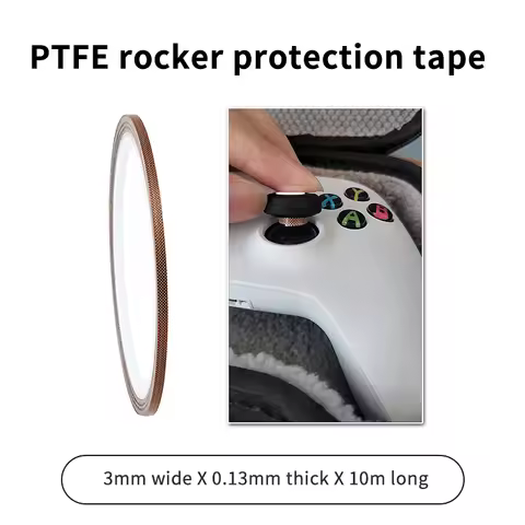 For PS5 PS4 Xbox Gamepad Wear-Resistant Teflon Tape High Temperature Resistant Self Adhesive Protect