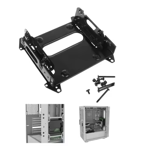 3.5 Inch Multi-layer Hard Drive Bracket Galvanized Sheet Bracket Chassis HDD Expansion Rack Multi-la