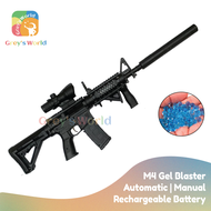 M4 electric Gel Blaster TOY FOR KIDS, manual mode and auto mode