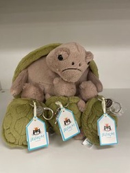 再補貨🐢11月5日開箱🐢Jellycat 小烏龜手袋匙扣 / 掛件