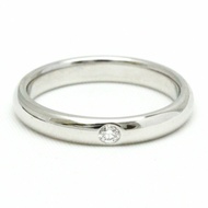 海瑞溫斯頓 (Harry Winston) 婚禮捆綁鉑金時尚鑽石戒指戒指 銀色