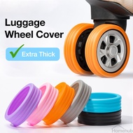 [SG seller] Luggage Wheel Cover Protector Rubber Caster for Suitcase Travel Protection