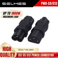 IEC C13 C5 Power Adapter Socket Power Connector For Power Supply  Printer Pc Desktop Camera -SELMES