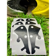 shoei sticker pipi shoei sticker gear base jf2 , jfn , jstream , jforce sv , jforce 3