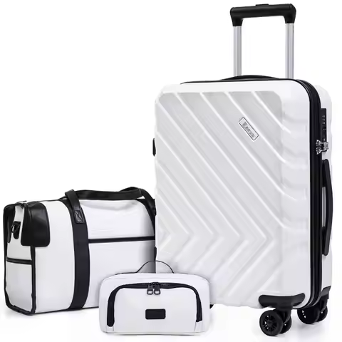 Sets 3 Piece,Suitcases with Wheels,Carry On Luggage Set 22x14x9 Airline Approved,Hardshell Luggage S