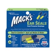United States Mack's Swimming Earbuds With Anti-Lost Rope Free Storage Box National Team Dedicated 2