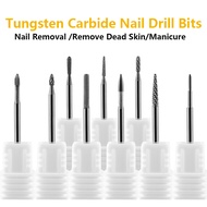 Tungsten Carbide Nail Bits Cuticle Efile Nail Drill Bits Removing Nail Edge Dead Skin Nail Drill Bit