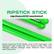KKTOP Pound Fit Stick Ripstix Stick Workout Cardio Drumming Stick 1 Pair Sports Stick ORI 190gr