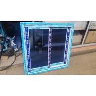 H120 x W80cm Sliding Aluminum Window w/ Free Screen