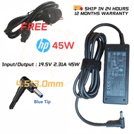 hp 45W 19.5V 2.31A Adapter Charger for HP H6Y88AA/ HSTNN-CA40/ TPN-C125 Elitebook Folio 1040 G1 lapt