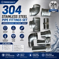 1/2” stainless steel 304 VIP PIPE FITTING |socket / elbow / nipple / tee / m.f socket / street elbow