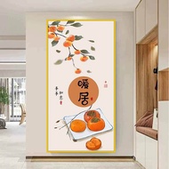 Decorative Stickers d  Entrance Decoration Painting Chinese Style Main Pair Door Corridor Aisle Livi
