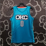 [Hot pressed]Oklahoma City Thunder Basketball Jersey With LOGO Williams Westbrook Holmgren Alexander