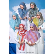 Tudung Bawal Blossom Aidijuma B46 - Material BBS