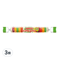 HARIBO Q軟糖 爆酸水果ARIBO 哈瑞寶 Q軟糖 爆酸水果  45g  3條