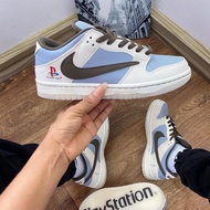 Sepatu SB Dunk Low Travis Scott x PlayStation Premium Import