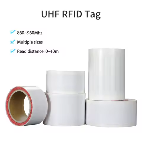 1000pcs UHF RFID Labels Multiple Styles Passive UHF Adhesive Label Coated Paper RFID Sticker Label P
